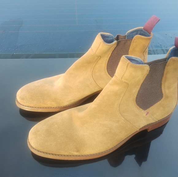Johnston &Murphy Men\'s Suede Chelsea Dress Boots Size 12M (003) main image 7